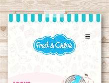 Tablet Screenshot of fred-and-chloe.com